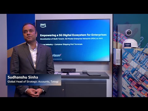 Monetizing surveillance in a port’s private 5G network | Amazon Web Services