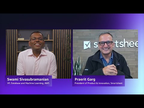 Generative AI Journeys – Fireside Chat with Smartsheet | Amazon Web Services