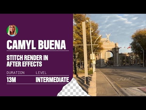 Stitch Render in After Effects