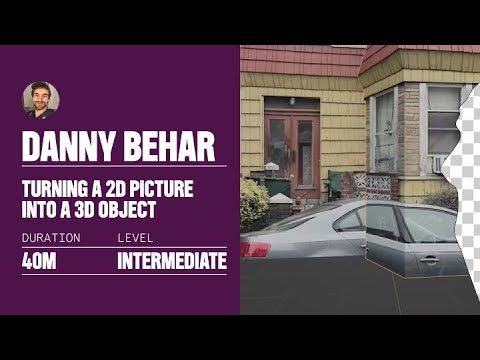 Turning a 2D Picture into a 3D Object