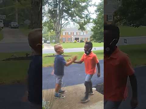 When that secret handshake is just too smooth