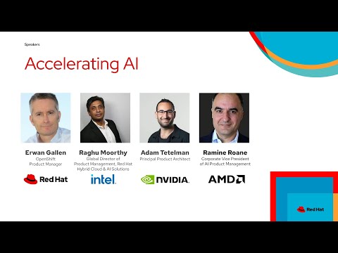 OpenShift Commons Denver: Accelerating AI: Visions, Trends, and OpenShift