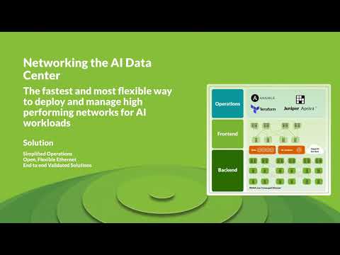 Building AI Data Centers with Apstra – Introduction (Demo)