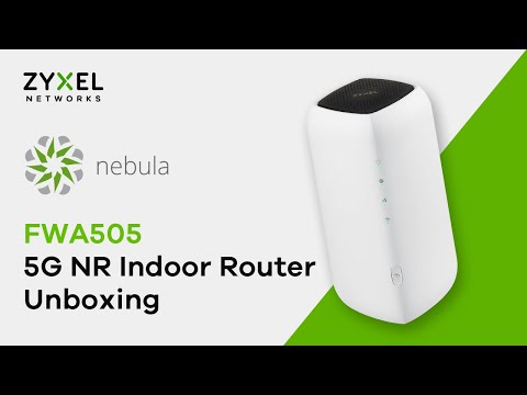 Zyxel FWA505 – 5G Indoor Router Unboxing