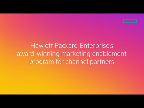 HPE Marketing Pro Video – message 1