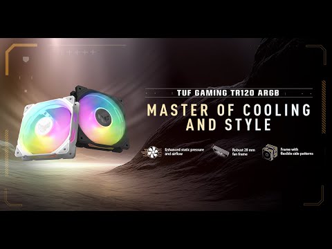 TUF Gaming TR120 ARGB case fan – Master of Cooling and Style