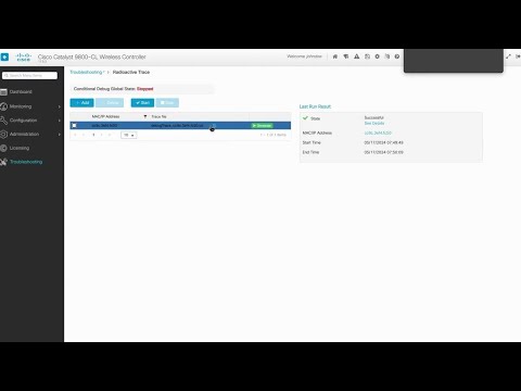 Collecting Logs and Debug Bundle on Catalyst 9800 Wireless Controller