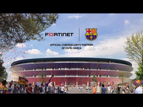 Fortinet is the Official Cybersecurity Partner for FC Barcelona’s new Spotify Camp Nou Stadium