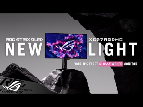 The World’s First Glossy WOLED Gaming Monitor – ROG STRIX OLED XG27AQDMG | ROG