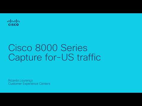 Cisco 8000 Series – Capture for-us traffic