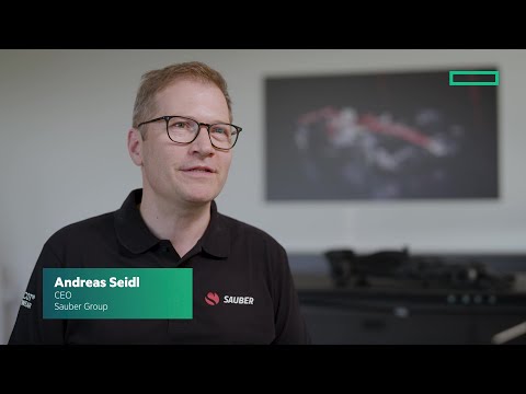 Sauber Enhances Performance with HPE Services
