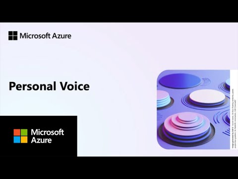 Create personalized voices with Azure AI Speech
