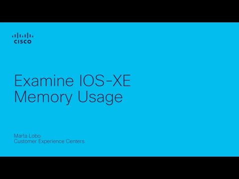 Examine IOS-XE Memory Usage
