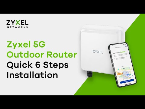 Zyxel 5G Outdoor Router Installation Guide