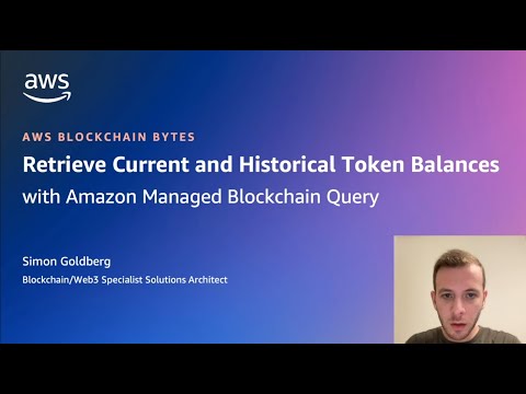 Retrieve Current and Historical Token Balances with Amazon Managed Blockchain Query