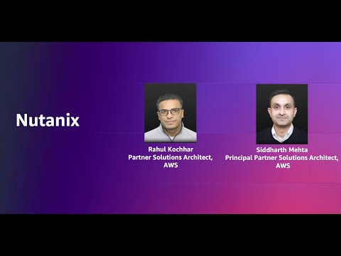 Nutanix | Amazon Web Services