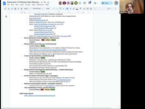 Kubernetes SIG Release Meeting for 20240626