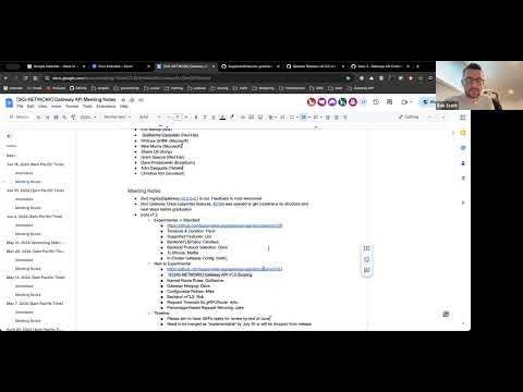 SIG Network Gateway API meeting for 20240618