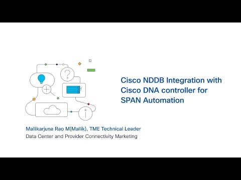Cisco NDDB Integration with Cisco DNA Contoller for SPAN Automation