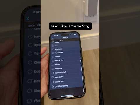Make every alert more exciting with the iconic theme song from Beverly Hills Cop: Axel F