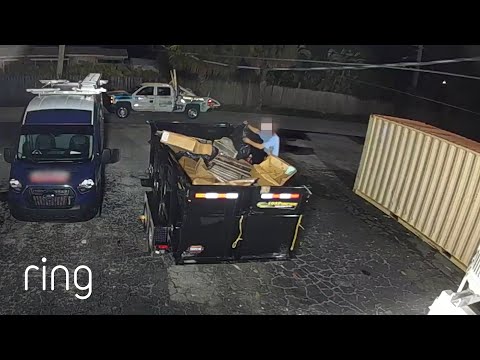 A Stranger Scavenging in a Dumpster Didn’t Expect to be Confronted by This… | RingTV