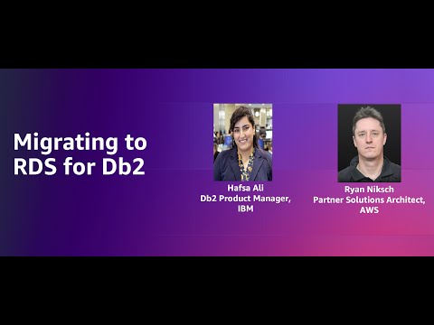Migrating to RDS for Db2 | Amazon Web Services