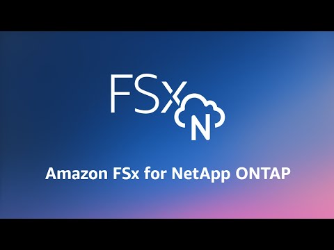 Amazon FSx for NetApp ONTAP next-generation file systems | Amazon Web Services