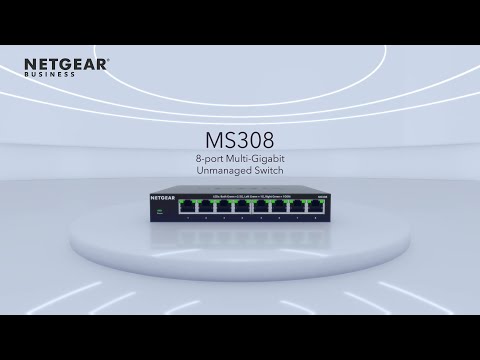 Upgrade Your Business Network to Multi-Gig Speeds with the New MS308 Ethernet Switch