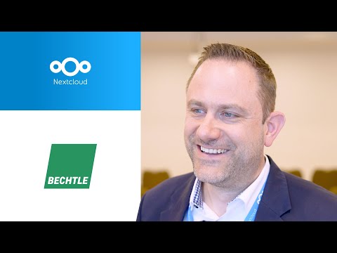 Uwe Presler from Bechtle talks about Nextcloud