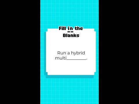 Bill Finally Gets It Right! Hybrid Multicloud Quiz | I Bot You Didn’t Know S1 #shorts