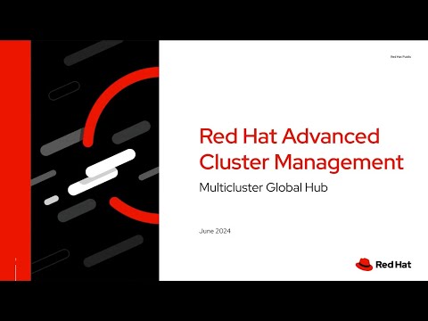 RHACM MultiCluster Global Hub Introduction