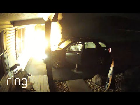 Car Fire Was Prevented From Causing Further Damage After Ring Alerted Owners | RingTV
