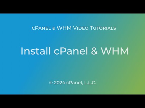 WHM Tutorial – How to Install cPanel & WHM