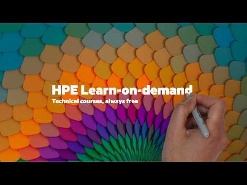 Learn about Enterprise IT with HPE Learn-on-demand, free!