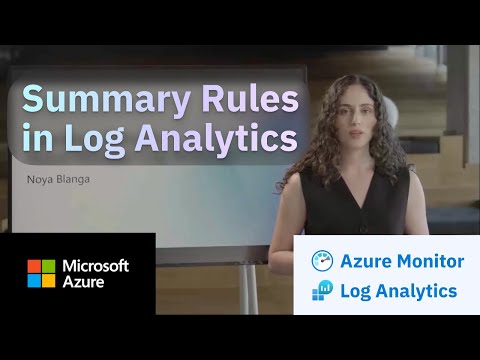 How to aggregate data in Azure Monitor Log Analytics using Summary Rules