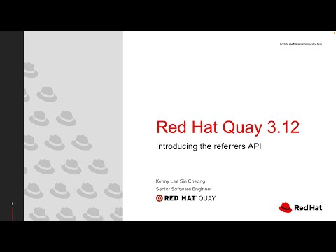 Red Hat Quay 3.12: Referrers API