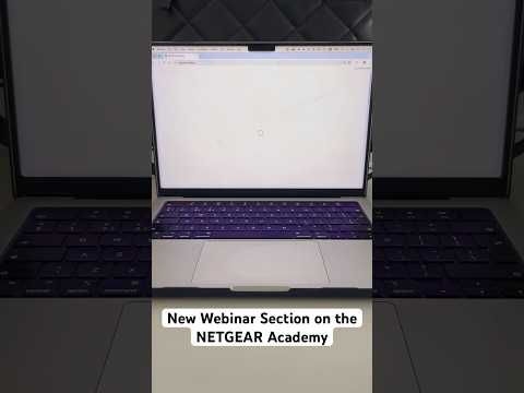 Register and watch on demand webinars on our @Netgear Academy www.netgear.academy #avoip #it