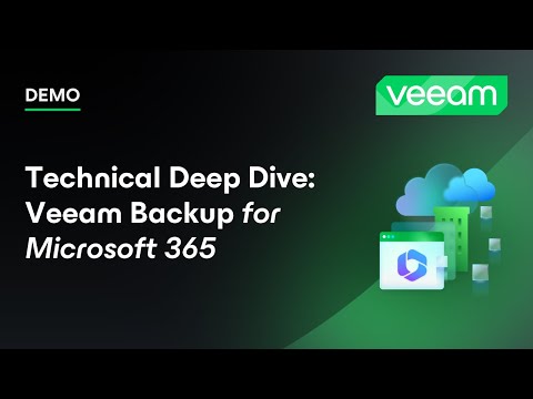 Technical Deep Dive: Veeam Backup for Microsoft 365 | Demo