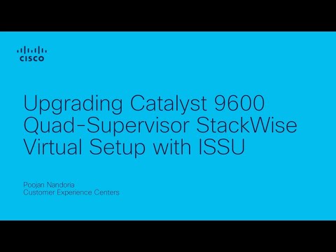 Upgrading Catalyst 9600 Quad-Supervisor StackWise Virtual Setup with ISSU