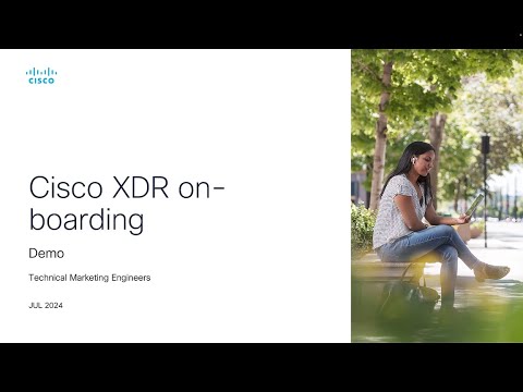 Cisco XDR Onboarding