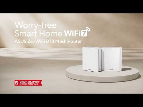 Worry-Free Smart Home Mesh | ASUS ZenWiFi BT8