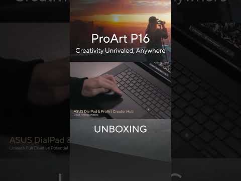 Unbox the power of the #ProArtP16 with #ASUS