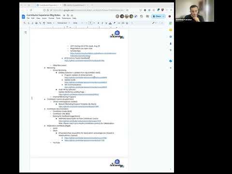 [SIG ContribEx] Biweekly Meeting for 2024-08-21T07:25:39Z.mp4