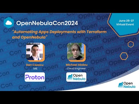 Automating Apps Deployments with Terraform and OpenNebula