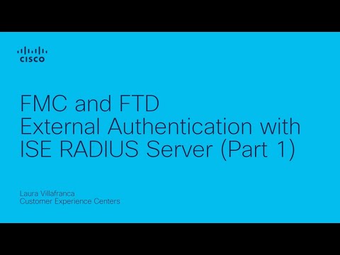 Configure FMC and FTD External Authentication with ISE as a RADIUS Serve (Part 1)