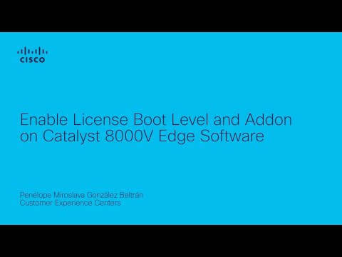 How to Enable License Boot Level and Addon on Catalyst 8000V Edge Software