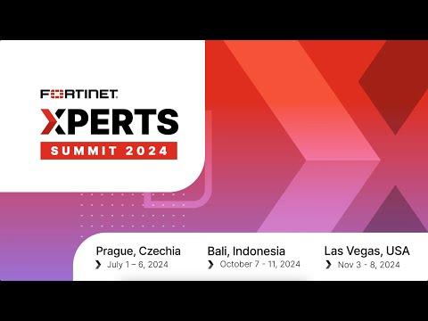 Fortinet XPERTS Summit 2024 in Las Vegas | Fortinet Partners