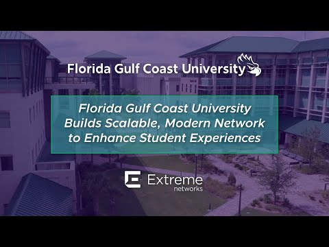 Florida Gulf Coast University Builds Scalable, Modern Network to Enhance Student Experiences