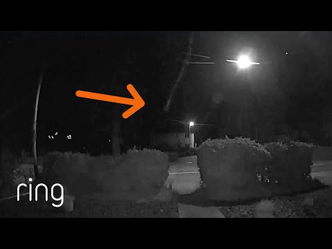Unidentified Object Streaks Around a Ring Doorbell – What Do You Think it is? | RingTV