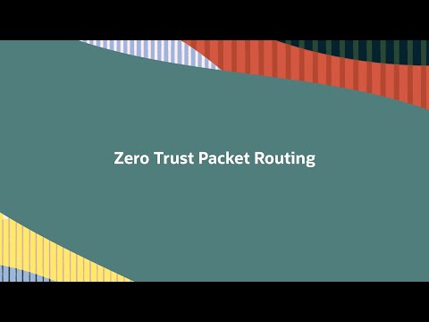 What is OCI Zero Trust Packet Routing?